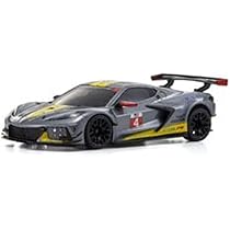 京商ミニッツシボレーコルベットC8.Rクローム/イエローアメリカ20周年