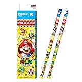 三菱鉛筆 鉛筆 スーパーマリオ B 1ダース 紙箱 K5598B