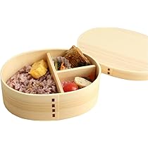 Amazon｜大館曲げわっぱ二ツ重丸弁当｜弁当箱 オンライン通販