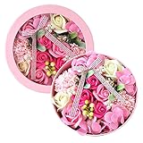 花由 ソープフラワー ラウンドボックス ソープフラワー ピンク