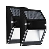 5LED ソーラーライト 屋外照明 LEDライト ワイヤレス 夜間自動点灯 軒先/庭/ガーデン/庭先/玄関周りなど適用(二点セット）