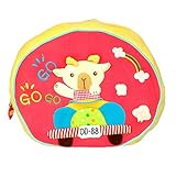 「甘い羊」刺繍アップリケキッズリュック（24.3*21*6.8cm）