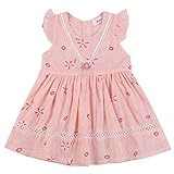 Cutelove 子供ドレス ワンピース 女の子 花柄 可愛い 夏 レース 袖なし ベビー ドレス 素敵 プリンセスドレス