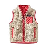 (パタゴニア)patagonia Baby Retro-X Vest 61035 Natural w/Indy Pink (NAIP) 18M