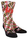 NCAA Maryland Terrapinsカスタムアスレチッククルーソックス レッド
