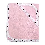 American Baby Company Terry Hooded Towel Set made with Organic Cotton, Pink by American Baby Company