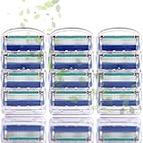 カミソリ替刃 ジレット対応 ステンレスシェービング刃 替え刃 剃刀刀組 フュージョン 5+1 替刃 Fusion マニュアル カミソリ12個入り 交換品 髭剃り カミソリ替刃 剃刀 替え刃 メンズカミソリ替刃 男性 替刃12個入 互換品 シェーバー交換部品 シェーバー交換ヘッド