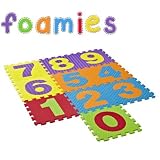 Foamies Soft Push-Out Numbers Playmat 10pcs With Storage Bag by Foamies