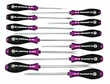 Wiha 52099 Micro Finish Slotted/Phillips Screwdriver Set, 12-Piece [並行輸入品]