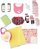 人気6ブランド(ラヴィ2点、ラヴィNewYork3点、マンディ2点、ハンナフラ1点、ミキハウス1点、ササフラス1点)豪華10点 ギフトセット プチドットライム a406