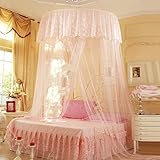 Palaceプリンセス夢、ダブル吸引カップ/ファッション、天井Mosquito Nets / Fine天井ドームNets B rtbhgj