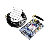 ランフィー SIM808モジュールGPRS SMS開発ボードIPX SMA with GSM GPSアンテナ