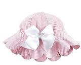 Mud Pie Scallop Seersucker Sun Hat