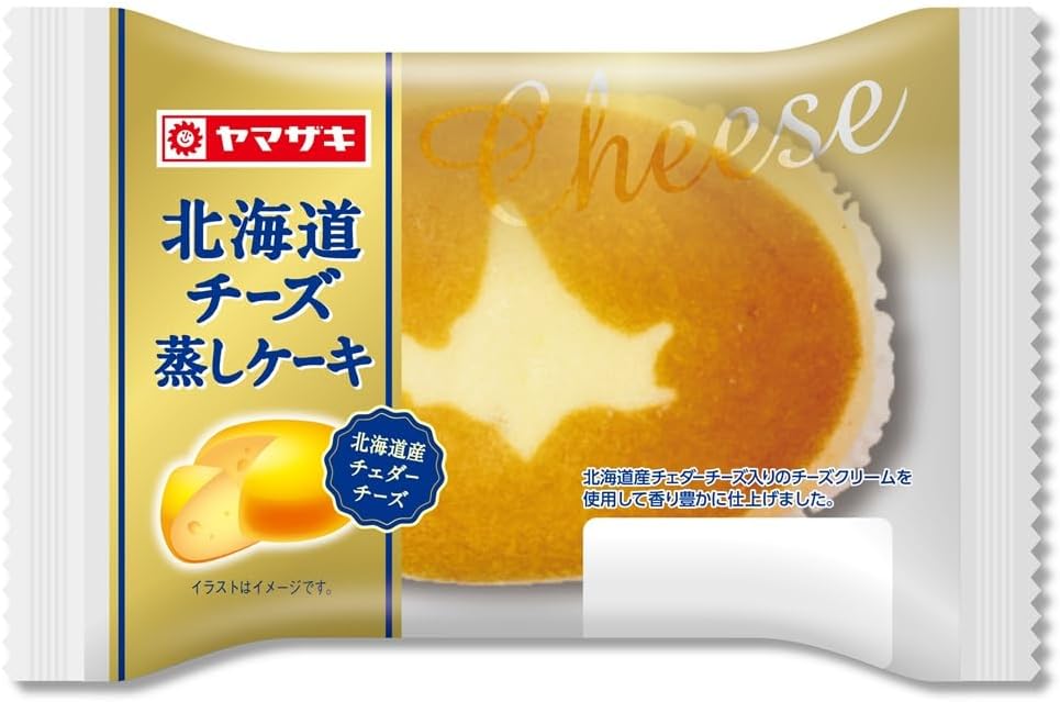ヤマザキ 北海道チーズ蒸しケーキ 1個 (x 1)