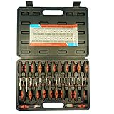 KKmoon ZX001 端子除去ツール 23pcs コネクタリリース 電気端子除去ツールセット 自動修復ツール プラスチック製 収納ケース付き