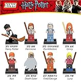 irgoodsハリーポッターミニフィギュアDumbledore / Ginny / Ron / Death Eater / Luna 8pcs / lot Cartoon Building Block