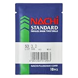 ナチ(NACHI) スタンダードドリル(鉄工用)袋 SD 3.2mm (金属・金工)