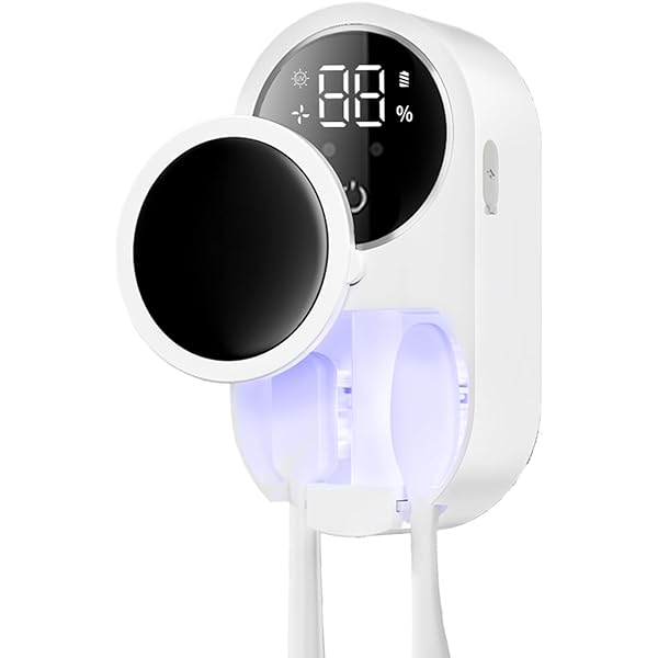 Amazon.co.jp: lumio 超音波式電動歯ブラシ 99.9％除菌 伸縮収納