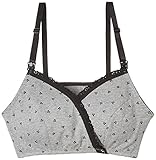 ネトゥル パッド付きベア天竺チェリー柄ハーフトップ M グレー 5867