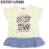 (ジェニィ)JENNI ベア天竺 ロゴ入り デザイン半袖Tシャツ 140 オフ(011)