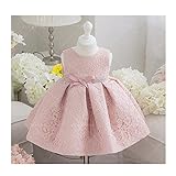 WIN 子供ドレス　ノースリーブ　ベビードレス フォーマル　女の子　女児ワンピース　 レース プリンセスドレスキッズ服 入園式 七五三 結婚式お宮参り セレモニー フラワーガール ドレス お嬢様 (8