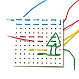 ひもとおし（ホワイトボード）