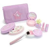 マザーガーデン 《ユニコーン》 木製 コスメセット ままごと おもちゃ メイク ポーチセット パープル 263-27423