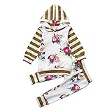 ルテンズ（Lutents) ベビー 女の子 男の子 子供服 上着＋ズボン 長袖 ２点セット Tシャツ 柔らか 着心地 お祭り パーティー ダンス 日常生活 カジュアル　可愛い ０－2歳　誕生日　プレゼ