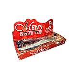Bulk Buys 100% polyester tie assorted colors Case Of 144