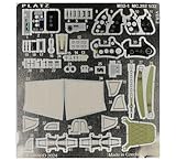 プラッツ 1/32 イタリア マッキ MC.202 フォルゴーレ用 エッチングパーツ プラモデル用パーツ M32-1
