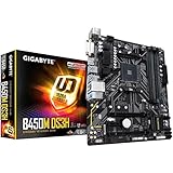 GIGABYTE B450M DS3H Micro-ATX マザーボード [AMD B450チップセット搭載] MB4784