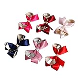 Nice Days（ナイス　ディズ）　ヘアピン 女の子　可愛い蝶結びヘアクリップ　お祝い　結婚式　七五三　プレゼント　5色セット