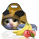 Lunch Tote, OFEILY Lunch boxes Lunch bags with Fine Neoprene Material Waterproof Picnic Lunch Bag Mo
