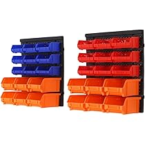 Amazon | life_mart 部品収納ケース 30個 【 壁掛け ＆ 据え置き 2WAY