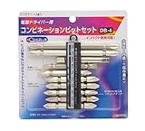 高儀 EARTH MAN コンビネーションビットセット 10本組 DB-4