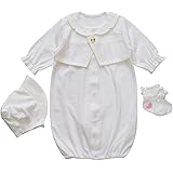 Amazon Co Jp お宮参り 男の子用 セレモニードレス タキシードタイプ お帽子付き3点セット 服 ファッション小物