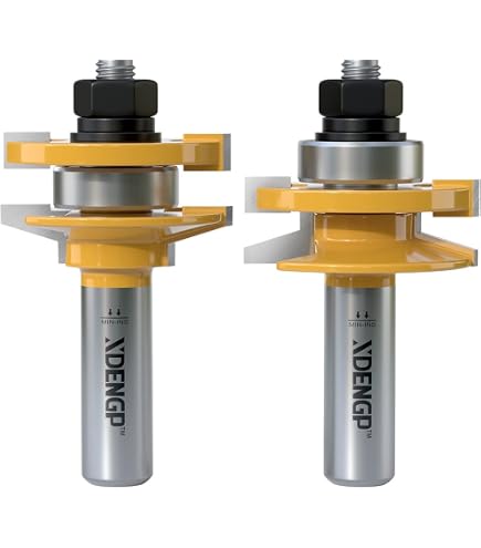 Shaker Style Router Bit Set Shaker Router Bit Set Whiteside Router Bit Set - 15 Degree Shaker Rail ...