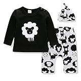(キッズインタイム)KIDSINTIME かわいい ベビー服 長袖tシャツ+ロングパンツ+帽子 三点セット 赤ちゃん 秋服上下セット ルームウェア お出かけ服 0-24MONTHS