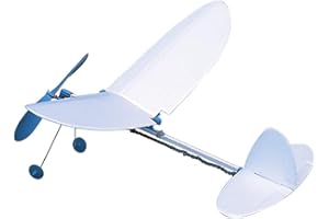 スタジオミド とばしてあそぼう 入門編 ゴム動力飛行機 丸翼 ゴム動力模型飛行機キット TA-06