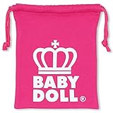 ベビードール 王冠ロゴキンチャク キッズ ベビー Sサイズ ピンク
