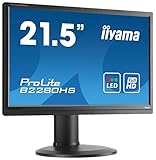 iiyama モニター ディスプレイ B2280HS-B1 (21.5インチ/フルHD/TN/HDMI,D-sub,DVI-D/昇降/ピボット/3年保証)