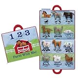 North American Bear 17 X 18.5 Farm Animal Activity Mat by North American Bear