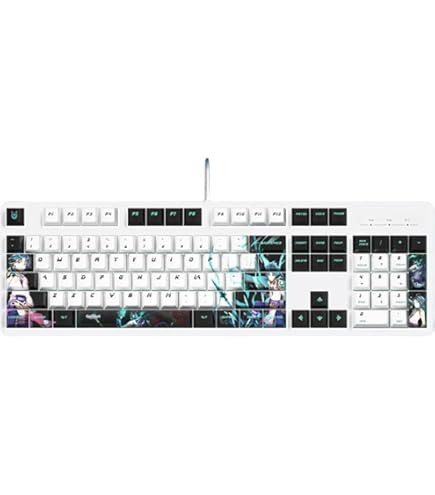 原神 魈 キーボード ピンク軸 mihoyo公式グッズ 原神 魈・護法夜叉 メカニカルキーボード｜HAKUTEA