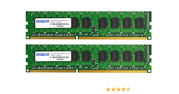 買い誠実 Adtec Ddr3 1600 Adsd E4gw 4gb 2 Ecc Udimm 240pin パソコン周辺機器 Oceanrepublicbrewing Com