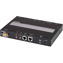 その他 ATEN CN9600 1ローカル/リモートアクセス共有1ポートDVI KVM over IP（解像度