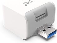 PQI iPhone/Android 両対応 自動バックアップ カードリーダー iCube（アイキューブ） MFi認証 PC不要 USB3.1 国内正規品 ICB-WH