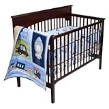 Circo Baby Here, There and Everywhere 3pc Baby Boy Crib Set by Circo