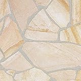 ソルンフォーヘン 厚手（ 乱形 石材 ）ソルンフォーフェン。１ケース 束 （０．５m2） 13-20mm厚 ソルンホーヘン（ベージュ・クリーム系）
