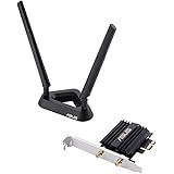 Asus PCE-AX58BT AX3000 Dual Band PCI-E WiFi 6 (802.11ax) Adapter, 90IG04S0-MG0R10