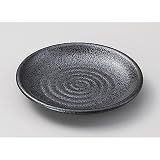 山下工芸 (Yamasita craft) 結晶黒5.0皿 235-26-116